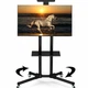 Стійка для телевізора 32-70 дюймів до 40 кг з регулюванням висоти TV CART 1500 чорна - зображення 8