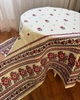 Скатертина льон 150х180 см Білий з червоним (Д-am-skatert-N-041-02) - зображення 3