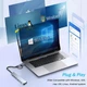 Хаб 8 в 1 SD/TF HDMI 4K30Hz USB2.0 USB 3.0 Type-C PD 100W Stone ST-H30 - зображення 6