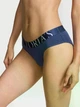 Котонові трусики-хіпси Victoria's Secret Exploded Logo Cotton Hiphugger Panty M Сині 27245912 - зображення 1