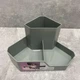 Організатор для косметики та канцелярії кутовий 22*16*11,3 см Lova Plastik LV-130 сірий - зображення 2