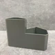 Організатор для косметики та канцелярії кутовий 22*16*11,3 см Lova Plastik LV-130 сірий - зображення 3
