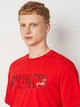 Футболка хлопковая длинная мужская Puma Essentials Graphics 69202611 XL For All Time Red (4069161745140) - изображение 4
