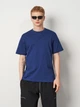 Футболка хлопковая длинная мужская Puma Essentials Foundation 69291249 M Blue Jewel (4069161744051) - изображение 1