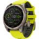 Смарт-часы Garmin Fenix 8 Solar Sapphire 47mm Titanium with Amp Yellow/Graphite Silicone Band (010-02906-21) - изображение 1