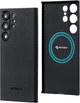 Чехол Pitaka MagEZ MagSafe Case 3 1500D для Samsung Galaxy S23 Ultra (S918) Twill Black/Grey KS2301U - изображение 2
