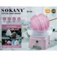 Аппарат для сладкой ваты 500 Вт диаметр 30см для дома розовый модель Sokany - изображение 8