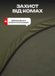 Тактическая палатка автоматическая 2 местная 200х200х140 см для выживания bushcraft survival с двумя входами военная ветрозащитная хаки - изображение 6