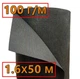 Геотекстиль AgroStar 100 г/м² 1.6 x 50 м черный, для мульчевания и ландшафтного дизайна - изображение 1