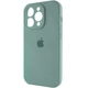 Чохол Silicone Premium case з захистом камери для iPhone 16 Pro Max Full Camera Protective pine green 2284 - изображение 3