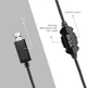 Ігрова USB-гарнітура з RGB-підсвіткою та шумопоглинанням - зображення 2