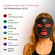 LED-маска для светотерапии лица KU2 Cosmetics (180 светодиодов) 7 режимов Black - изображение 4