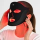 LED-маска для светотерапии лица KU2 Cosmetics (180 светодиодов) 7 режимов Black - изображение 8