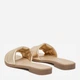 Женские шлепанцы кожаные Lasocki WI16-MENA-16 5904862286860 37 24.5 см Золотистые (5904862286891) - изображение 4