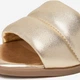 Женские шлепанцы кожаные Lasocki WI16-MENA-16 5904862286860 39 25.8 см Золотистые (5904862286945) - изображение 8