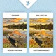 Картина по номерам 60*50 см Лодка на закате Оригами LW 2196 большой размер - изображение 7