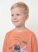 Детский свитшот для мальчика Coccodrillo Sage Time Boy Kids WC5143102SBK-006 104 см Оранжевый (5904986526866) - изображение 3