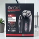 Електробритва Gemei GM з функцією тримера 3 Вт акумуляторна 3 в 1 для бороди, носу чорна (3II7) - изображение 8