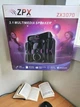 Акустична система ZPX Audio ZPX із сабвуфером 3 в 1 музичний центр 60 Вт із підсвічуванням USB/FM/Bluetooth чорний (O7O3) - зображення 4