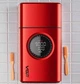 Електробритва акумуляторна VGR V Stepless Pro шейвер з подвійною системою лез LED-дисплей USB Червона (773) - изображение 4