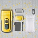 Електробритва VGR V Super Trim 5 Вт Шейвер з дисплеєм бритва чоловіча 1200 mAh 3 режими для гоління Жовтий (Z33) - изображение 4