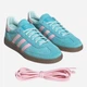 Женские кеды замшевые низкие Adidas Handball Spezial HQ7267 40.5 (7UK) 25.5 см Pulse Aqua (4068812938085) - изображение 6