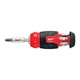 Викрутка зі змінними вставками 8-в-1 (PH/PZ/SL/TX) MILWAUKEE (PH1/PH2/PZ1/PZ2/T15/SL 0.6x4.5/SL 1.2x6.5мм) - зображення 3