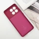 Чохол TPU GETMAN Liquid Silk Full Camera Xiaomi Poco X6 Pro Бордовий / Marsala - зображення 3