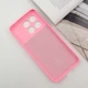 Чехол TPU GETMAN Liquid Silk Full Camera для Xiaomi Poco X6 Pro Розовый / Pink - изображение 3