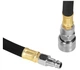 Висувний пневматичний шланг Kraft&Dele KD2159 20+2 м, 1/4", автоматична котушка для компресора та пневмоінструменту - зображення 5