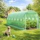Садовая теплица Expand TFO25-3X6X2-2-Z 18 м² 6×3×2 м два входа прочный каркас 25 мм идеальна для овощей и фруктов - изображение 6