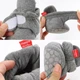 М'які пінетки "Cozies" для малюків з липучкою та протиковзкою підошвою (довжина устілки 12 см) (6-12 місяців) сірий (KS1063) - зображення 6