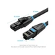 Патч-корд 1м, UTP cat 7 RJ-45 black Vention (IBKBF) - изображение 5