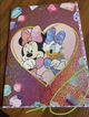 Витающая открытка A4 Disney Микки Маус Минни и Дейзи + конверт, голографическая, на день рождения - изображение 4