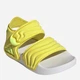 Детские спортивные сандалии Adidas Adilette Sandal 2 I HQ9210 26 Shock Yellow (4068806127983) - изображение 2