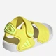 Детские спортивные сандалии Adidas Adilette Sandal 2 I HQ9210 26 Shock Yellow (4068806127983) - изображение 3