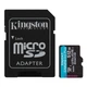 Карта пам'яті Kingston microSD 512GB C10 UHS-I U3 A2 V30 R200/W160MB/s + SD (647832) - зображення 2