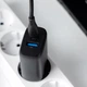 Мережевий зарядний пристрій Proove Silicone Power 2 30W (Type-C + USB) Black (643680001) - зображення 3