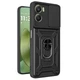 Чохол Fiji Camera Defence для Motorola G06 бампер із захистом камери та підставкою Black - зображення 1
