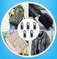 Застібка для блискавки металева для ремонту курток, сумок, рюкзаків набір 5 шт чорний 29667 - зображення 7