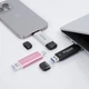 Transcend Портативний SSD Transcend 2TB USB 3.1 Gen 2 Type-A + Type-C ESD310 Чорний - изображение 11