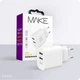 Зарядний пристрій мережевий Make 12W 2USB 2.4A White (MCW-1221WH) - зображення 5