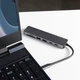 Type-C-Хаб Proove Iron Link 7 in 1 (2xType-C + 2xUSB3.0 + HDMI + SD/TF) Silver (577300012) - изображение 4