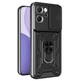Чехол Primo Shockproof для Oppo Reno 14F 5G - противоударный, с подставкой и шторкой для камеры - Black - изображение 3