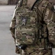 Штурмова панель на плитоноску TOPTACPRO штурмовий рюкзак-панель з системою Molle Multicam, Cordura 500D - зображення 6