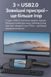 Металлический USB-хаб 5 в 1 док-станция для Steam Deck / OLED, Asus ROG Ally / Xbox Ally, Legion Go, Nintendo Switch, док-станция – HDMI 4K, PD 100W - изображение 6