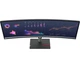Монитор вигнутий 49" Lenovo ThinkVision P49w-30, Black - изображение 3