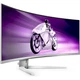 Монітор вигнутий 48.8" Philips 49M2C8900L/00, White - зображення 2