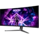 Монитор изогнутый 34" AOC AG346UCD, Black/Dark Grey - изображение 3
