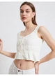 Топ H&M 134 Белый 1231262 - изображение 2
